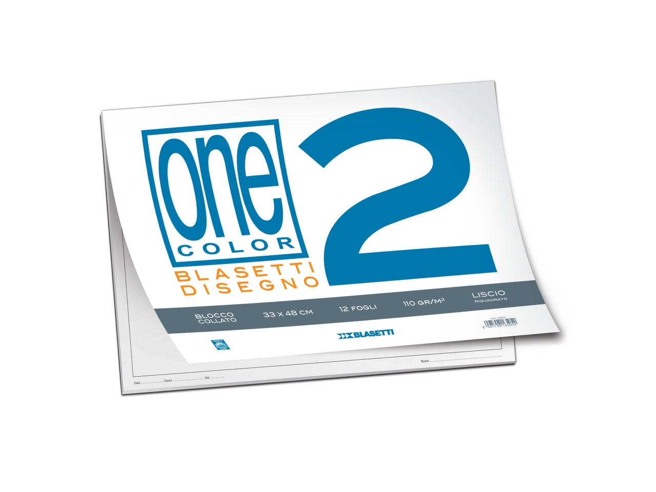 Album one color bl2 12 fogli 33x48cm squadrato