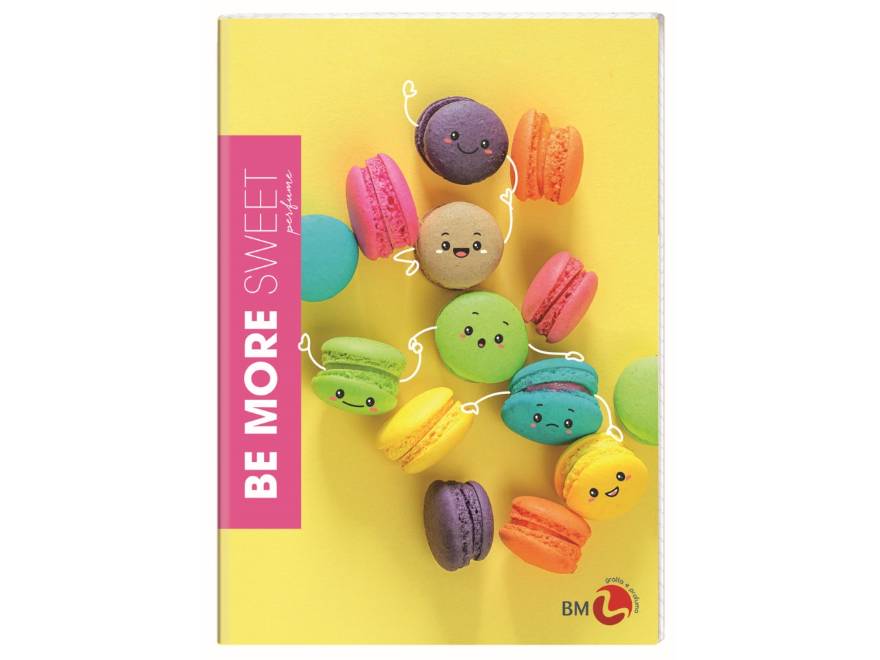 Quaderni maxi sweet linea be more different formato 21x29,7, pagine 72+r, rigatura b confezione da 10 quaderni