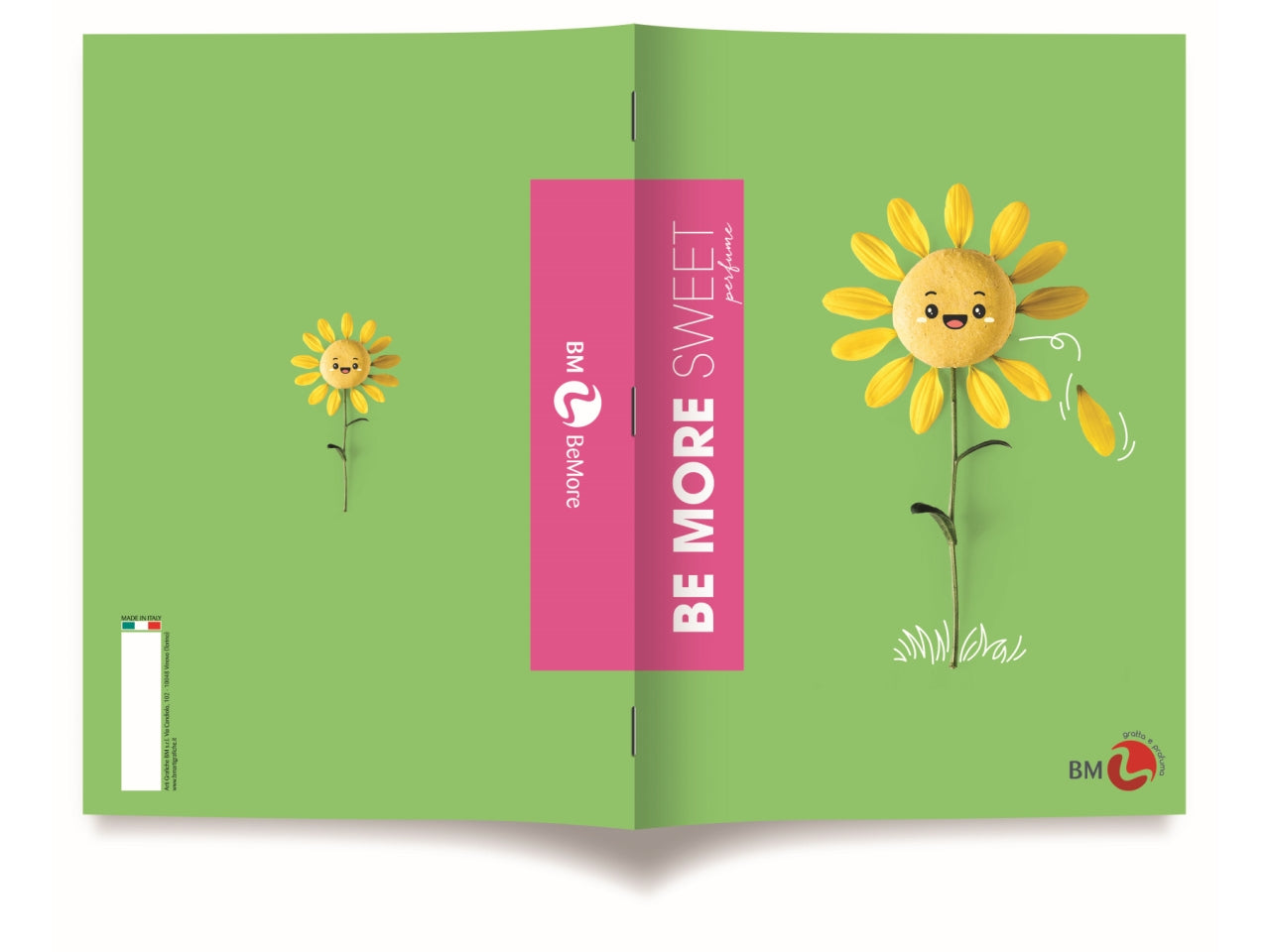 Quaderni maxi sweet linea be more different formato 21x29,7, pagine 72+r, rigatura b confezione da 10 quaderni