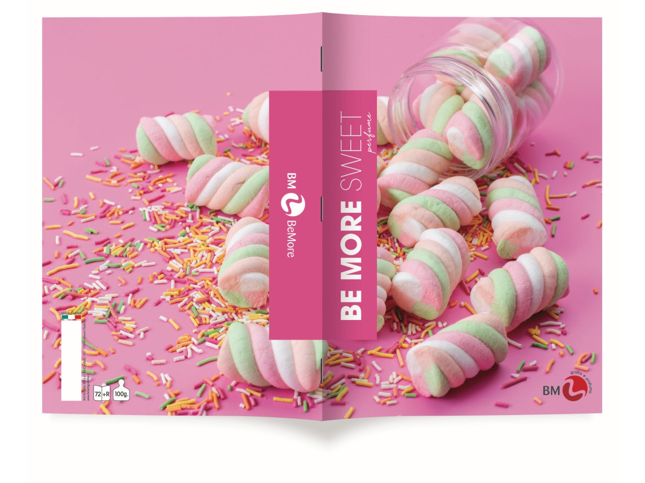 Quaderni maxi sweet linea be more different formato 21x29,7, pagine 72+r, rigatura b confezione da 10 quaderni