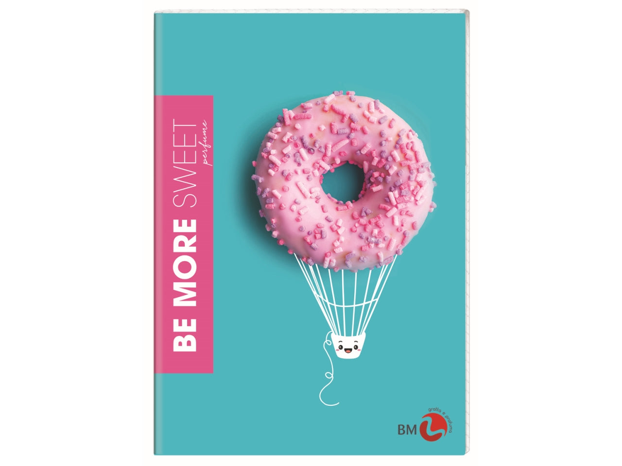 Quaderni maxi sweet linea be more different formato 21x29,7, pagine 72+r, rigatura q confezione da 10 quaderni