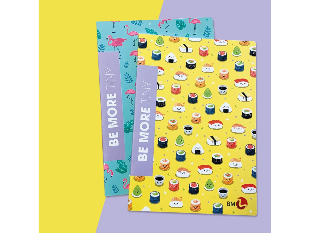 Quaderni maxi tiny linea be more different formato 21x29,7, pagine 72+r, rigatura a confezione da 10 quaderni