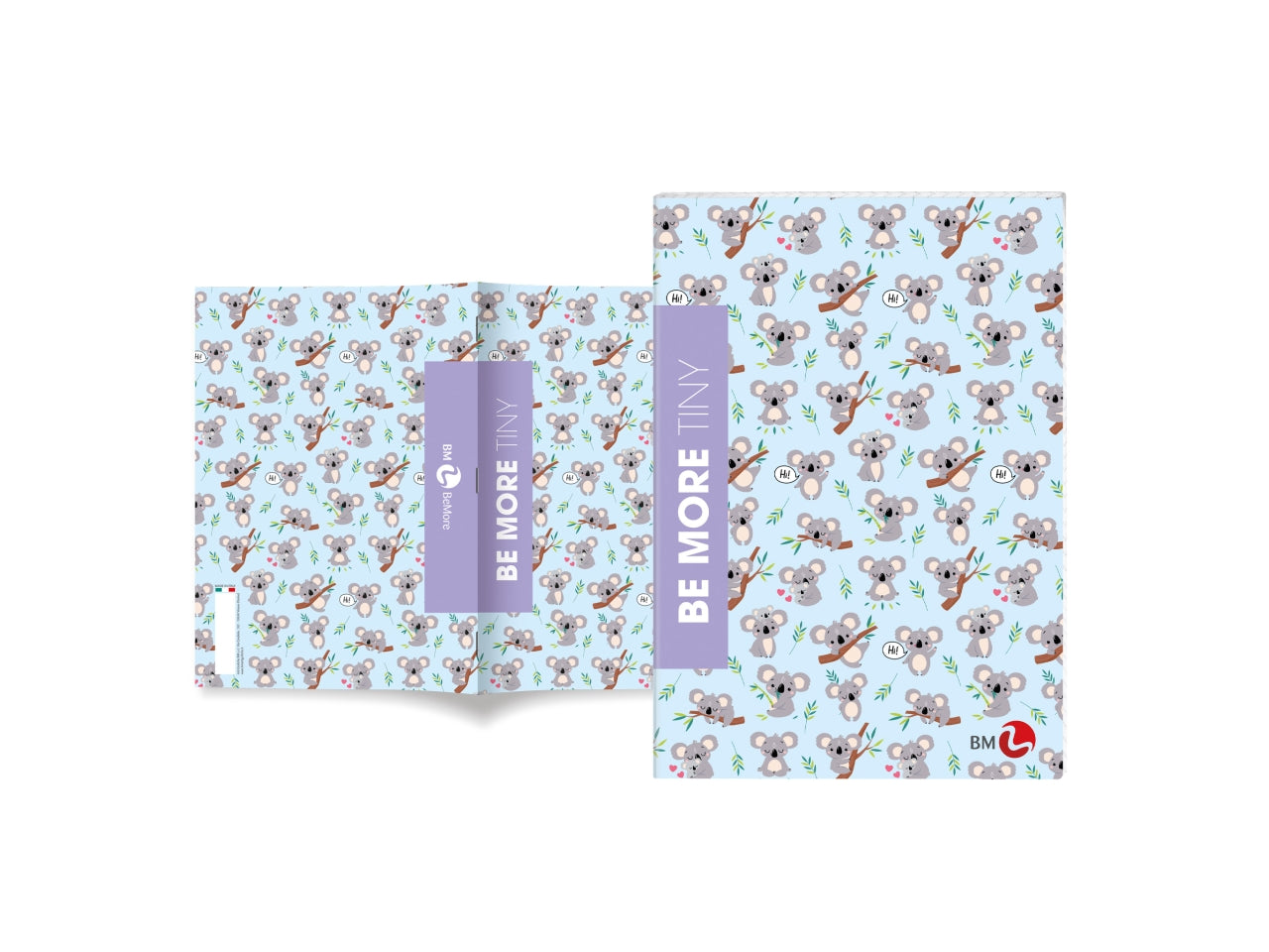 Quaderni maxi tiny linea be more different formato 21x29,7, pagine 72+r, rigatura 5 mm confezione da 10 quaderni