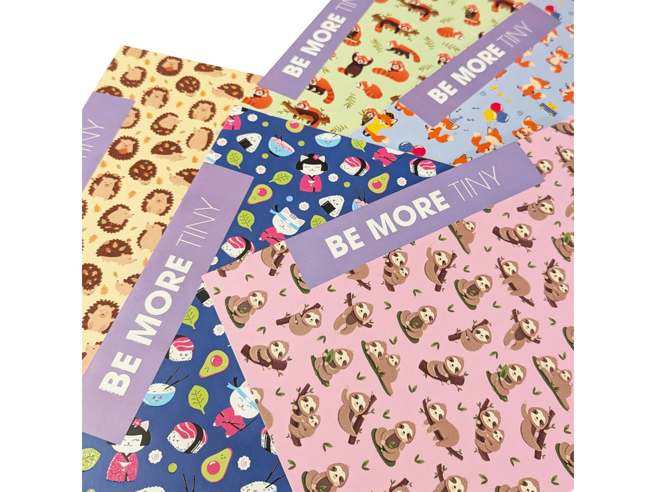 Quaderni maxi tiny linea be more different formato 21x29,7, pagine 72+r, rigatura 5 mm confezione da 10 quaderni