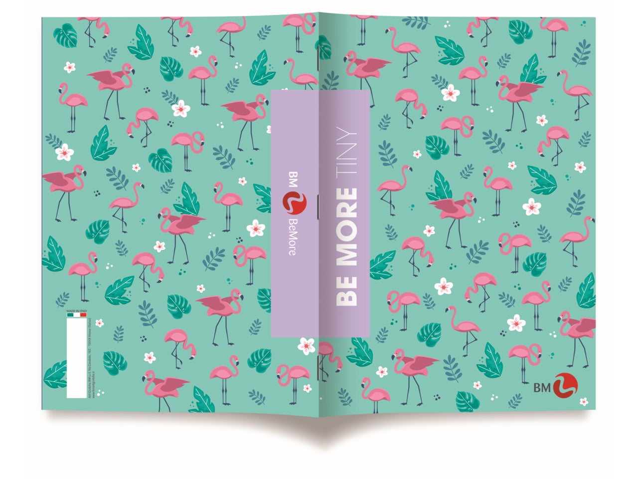 Quaderni maxi tiny linea be more different formato 21x29,7, pagine 72+r, rigatura 5 mm confezione da 10 quaderni