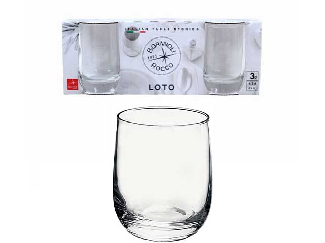 Loto bicchieri liquore 6,5cl 3 pezzi 79230 $
