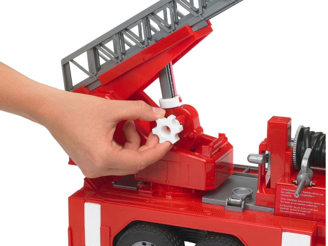 Man camion pompieri c/luci/ suoni 02771