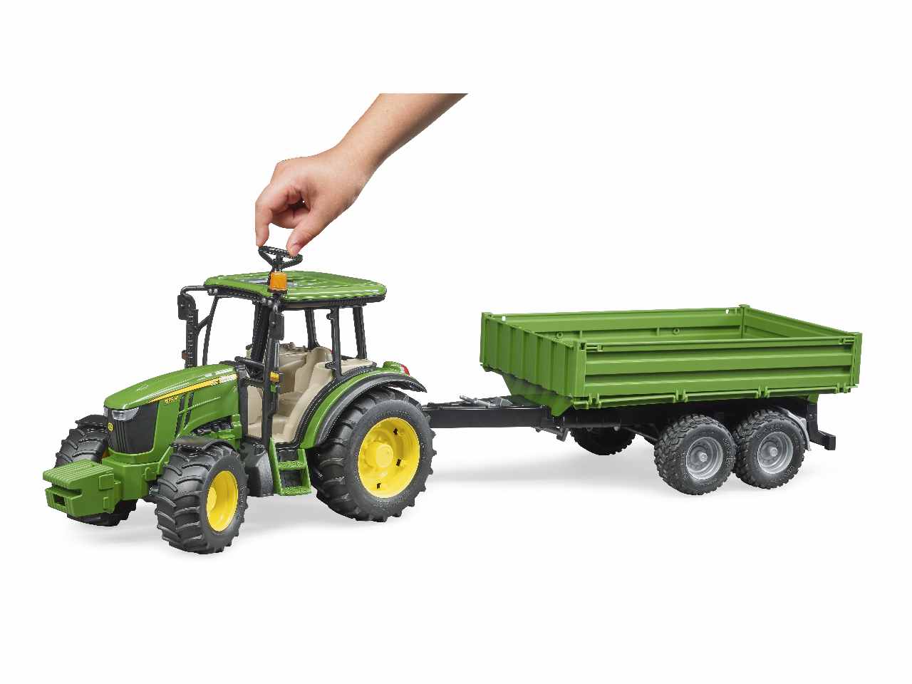 John deere trattore 5115m c/rim.