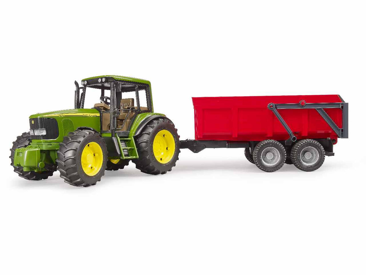 Jhon deere trattore c/rimorchio