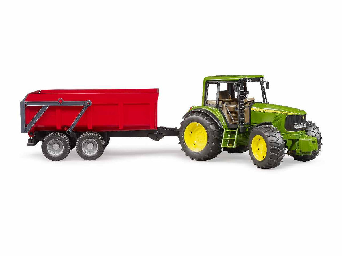 Jhon deere trattore c/rimorchio