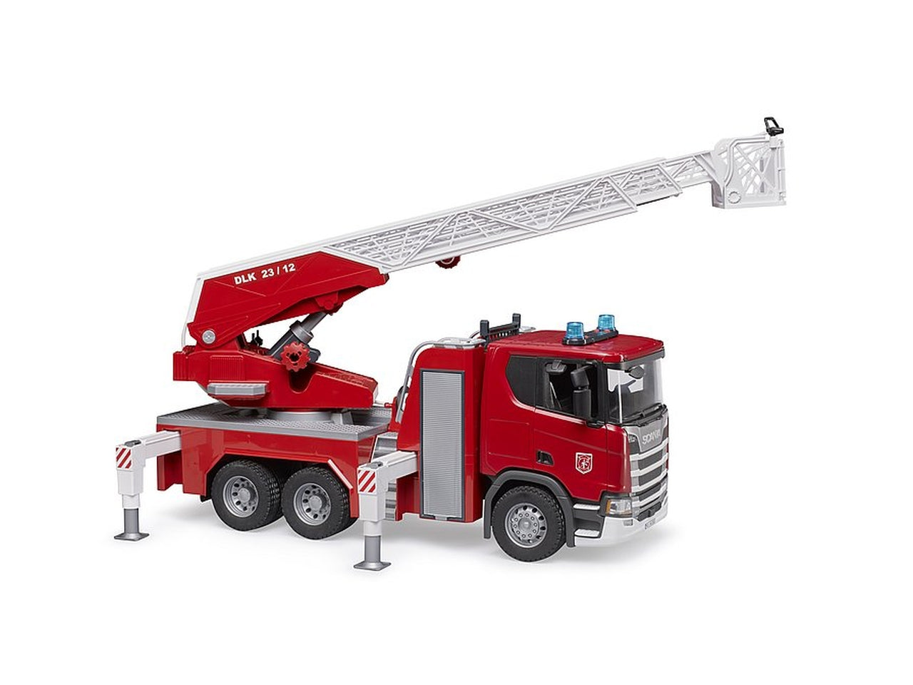 Scania super 560r autopompa pompieri con luci e suono