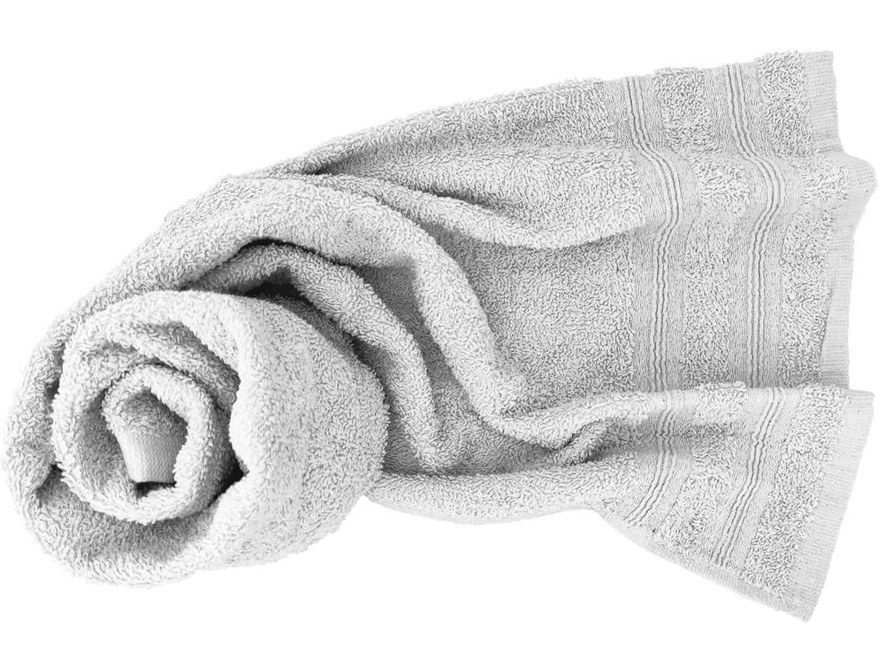 Tuttigiorni asciugamano set 1+1 bianco