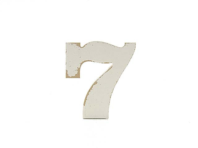 L.shabby numero 7 1.9xh10cm 1130233