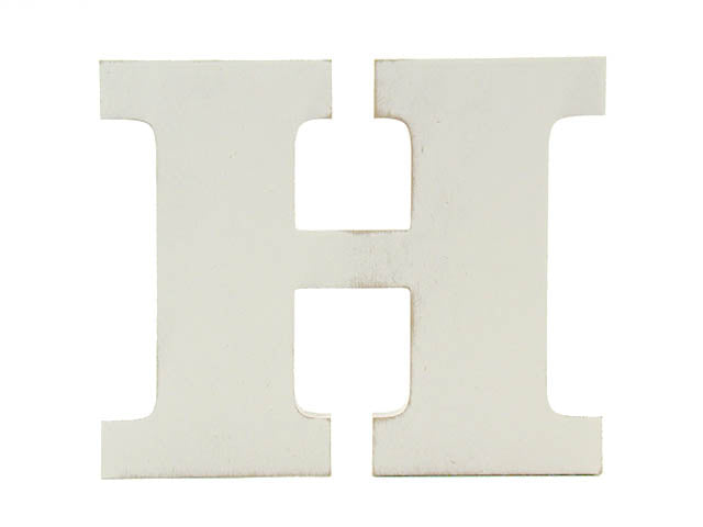 L.shabby lettera h 1.9xh20cm 1130279