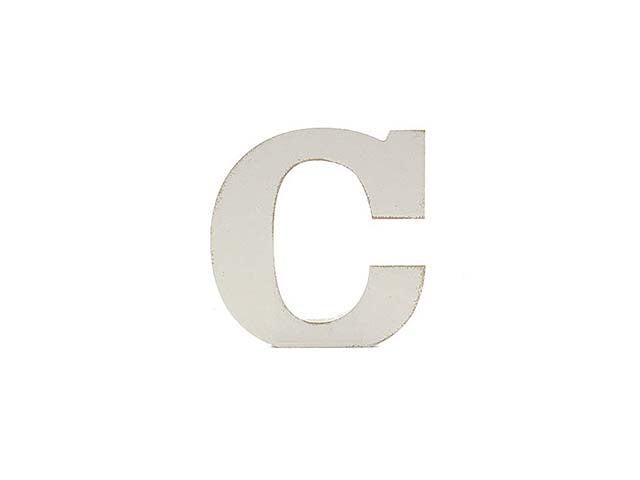 L.shabby lettera c 1.9xh10cm 1130202