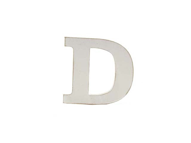 L.shabby lettera d 1.9xh10cm 1130203