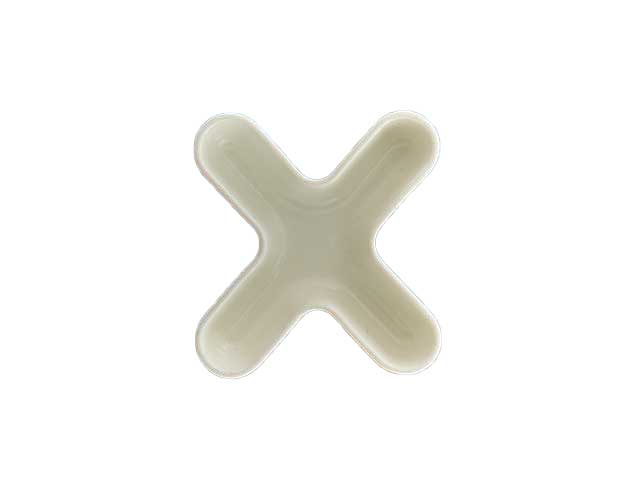 Porcellana bianca lettera x 1256024