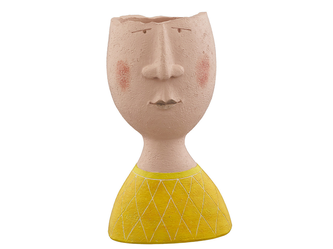 Vaso viso uomo 18x12x32cm 1299023 $