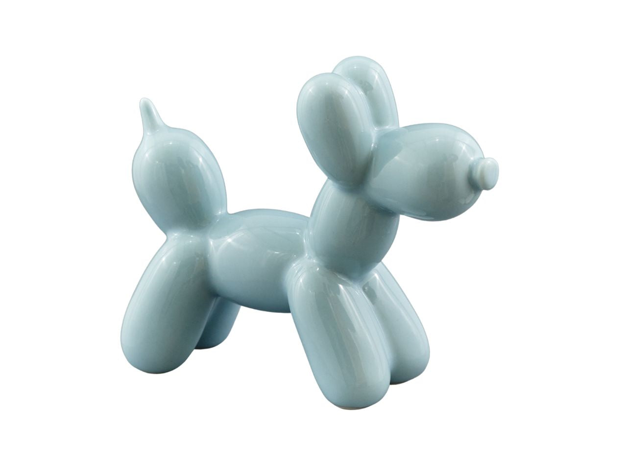 Palloncio cagnolino colore celeste piccolo