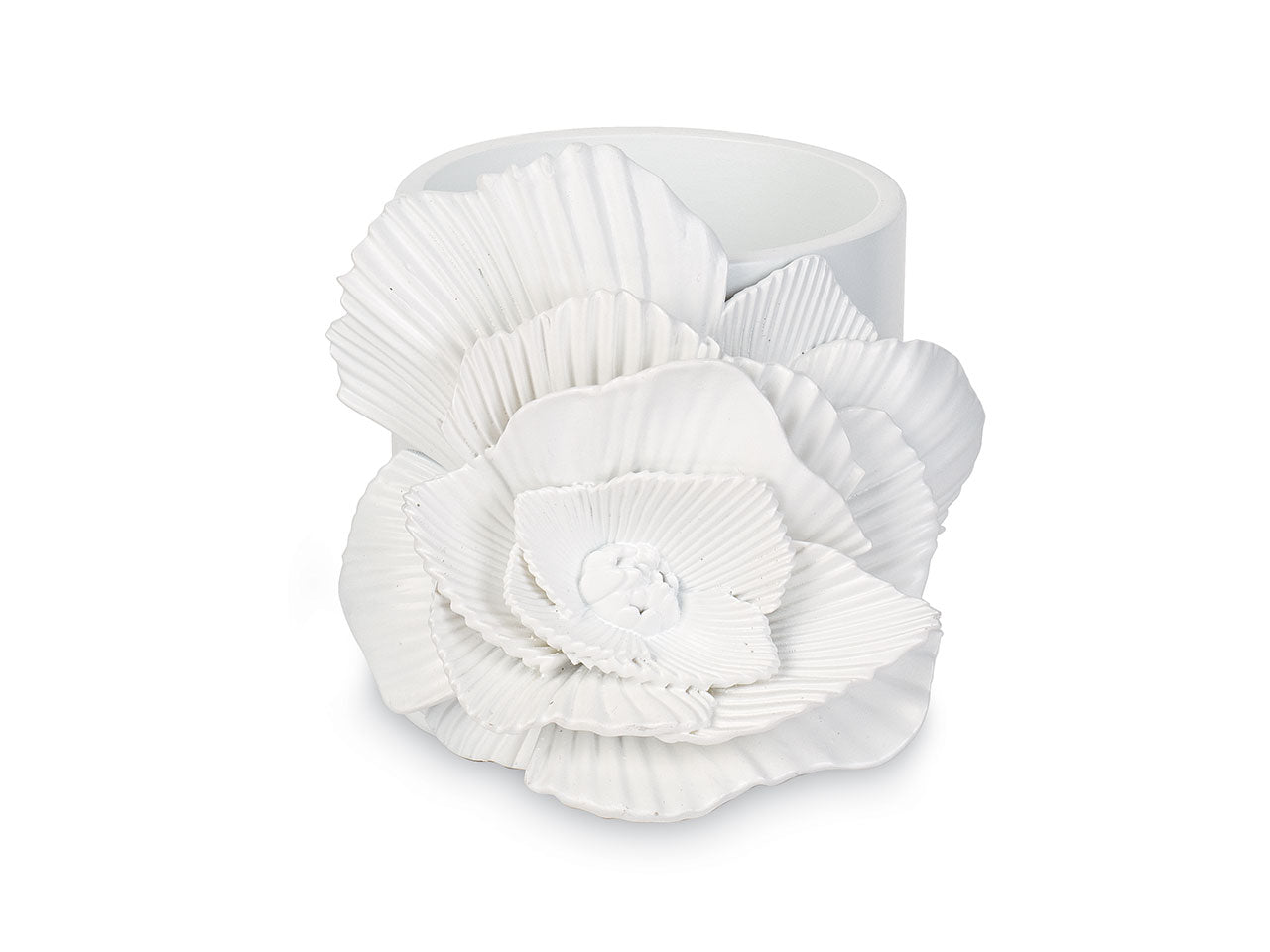 Cachepot fiore plisse' con shopper