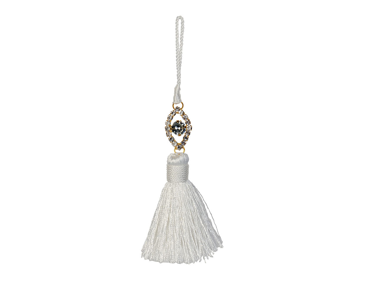 Nappa avorio con strass