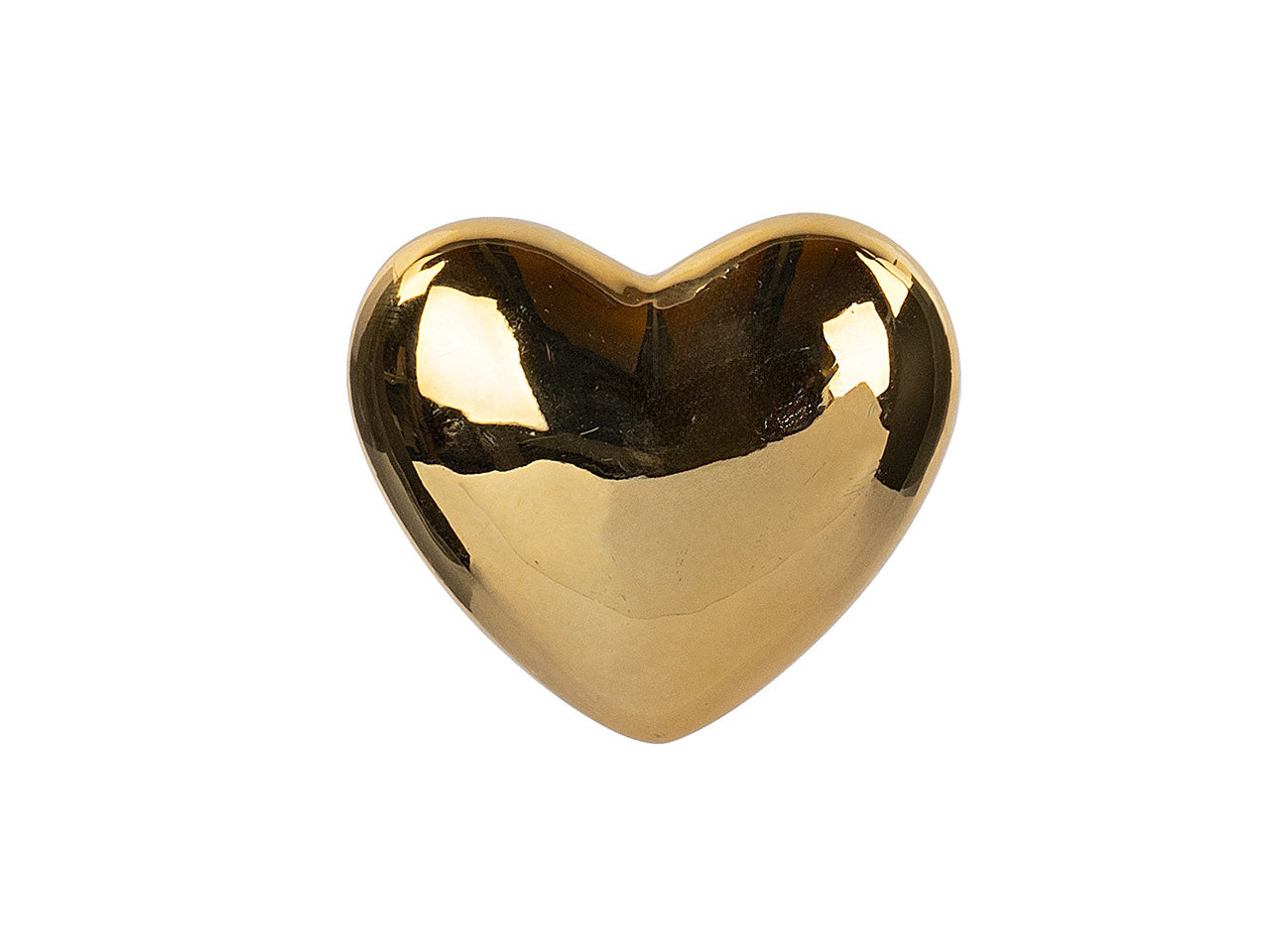 Cuore oro con magnete
