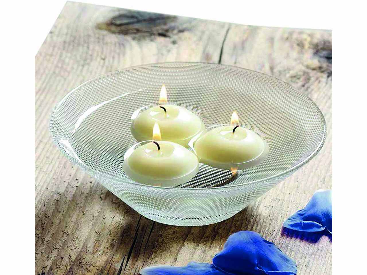 Candela galleggiante 20 pezzi panna 5621134