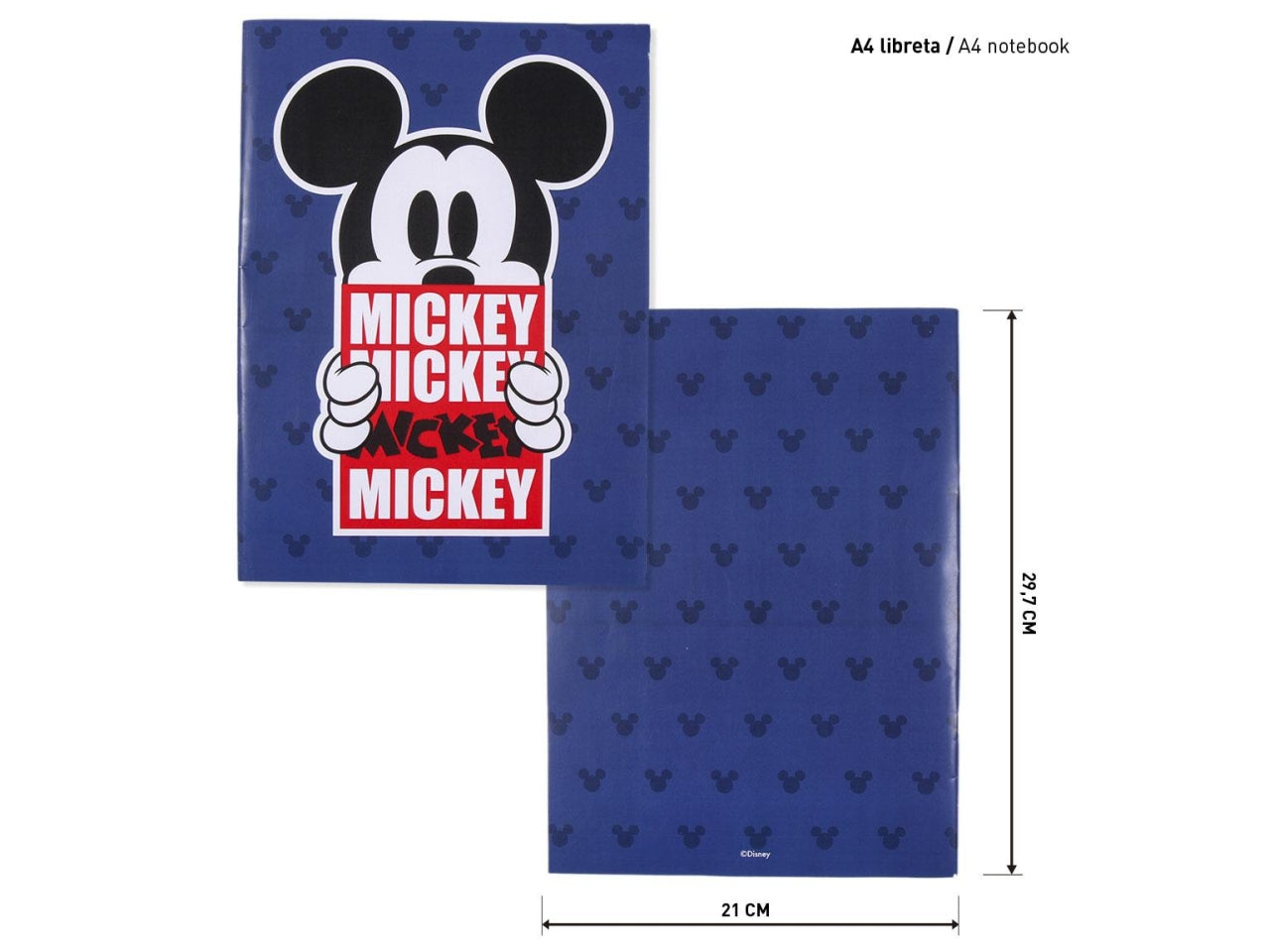 Set cancelleria scolastica per bambino Disney Mickey, per colorare e disegnare, tema Mickey and friends - CerdÃ 