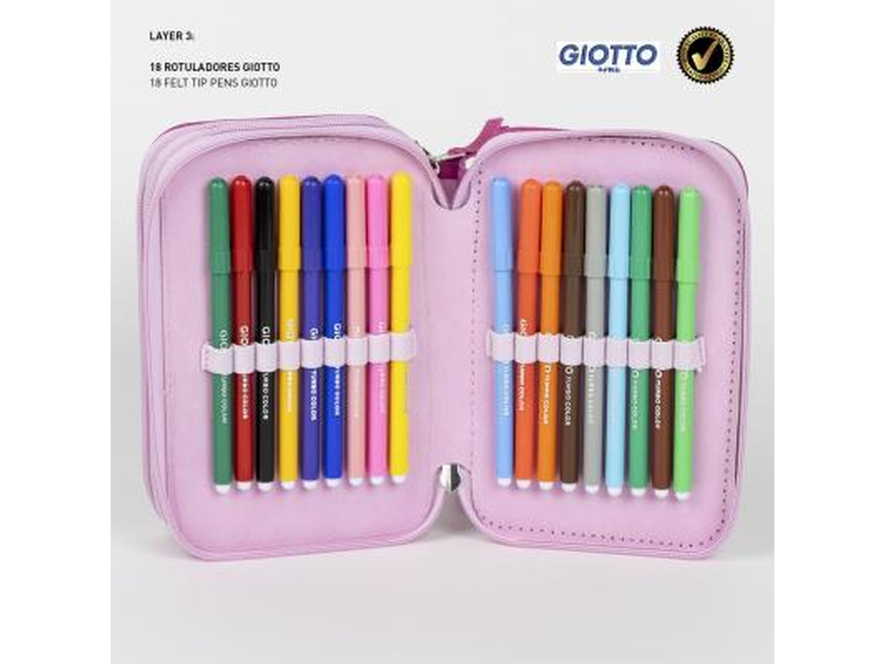Astuccio Minnie 3 cerniere da bambina 13x7x19,5 cm - CerdÃ  $