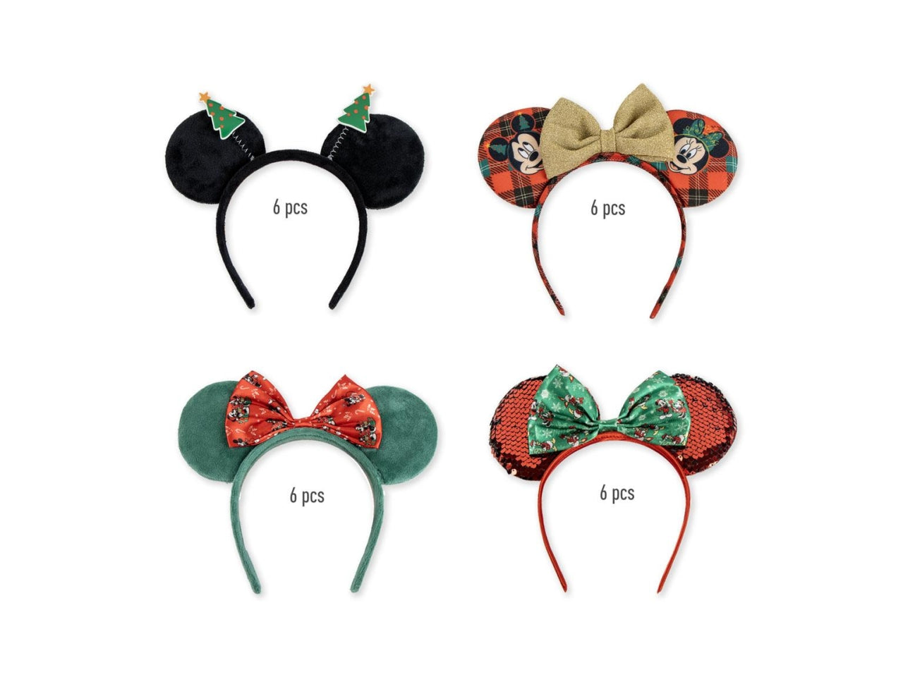 Minnie frontino natalizio assortiti