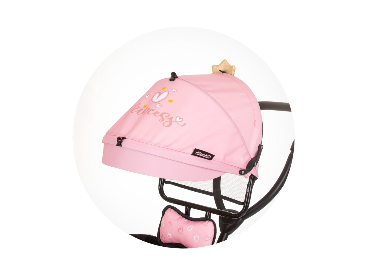 Triciclo con tettuccio pulse princess | Chipolino $