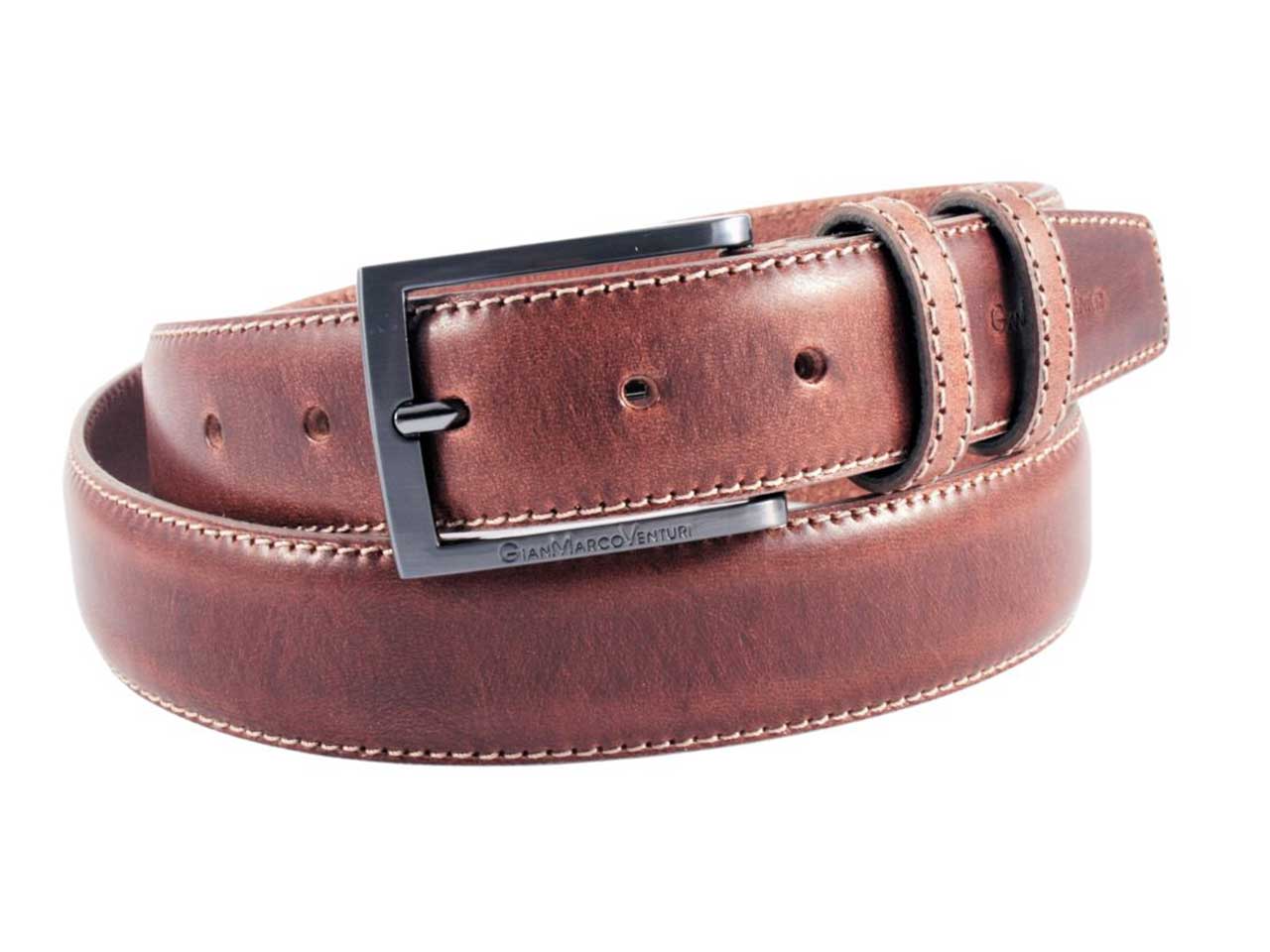 Gmv uomo cintura dash nei colori blu, taupe e marrone