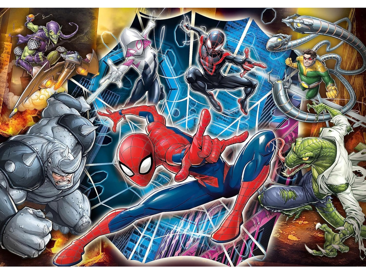 Puzzle da 104 pezzi  maxi Spider-man