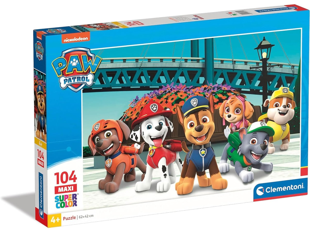 Puzzle da 104 pezzi  maxi Paw Patrol 2