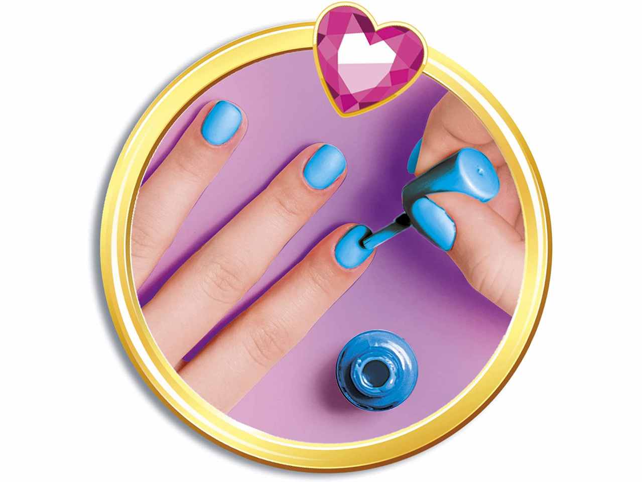 Crazy Chic Lovely Ballerina Kit Unghie - Clementoni