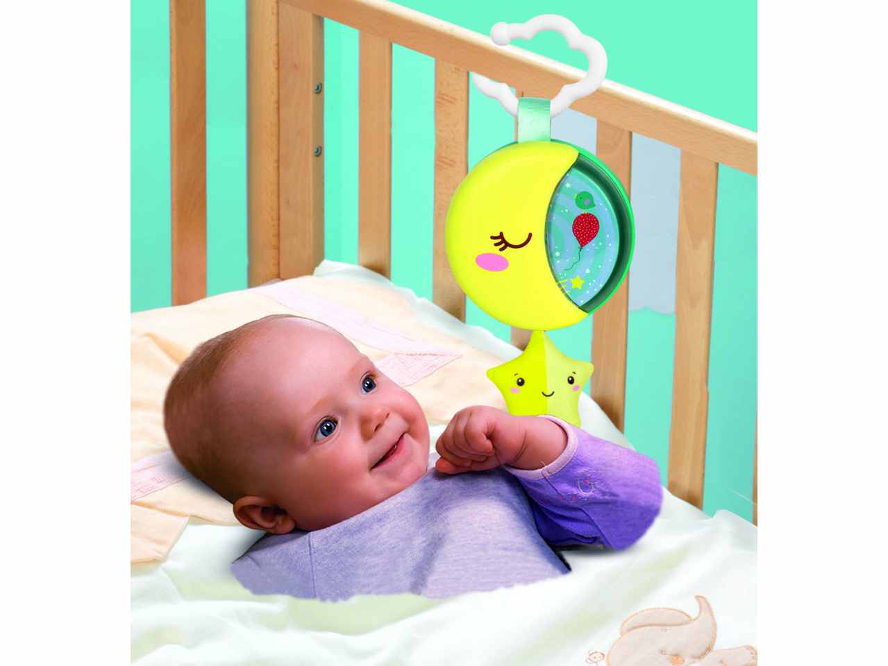 Baby clementoni sleepy moon carillon