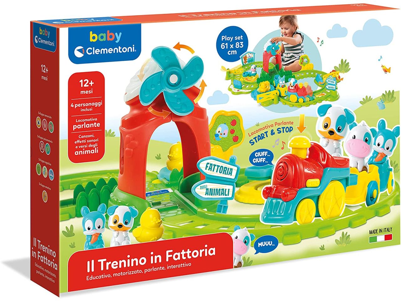 Il trenino in fattoria