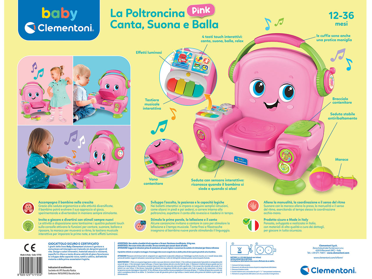 Poltroncina pink