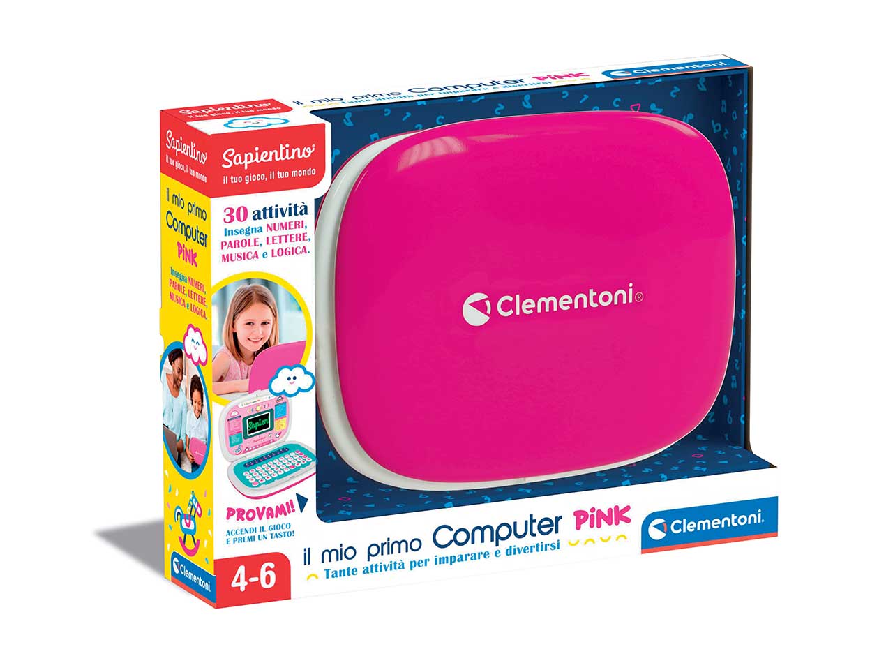 Sapientino Laptop Giocattolo Centro AttivitÃ  e Computer Educativo - Clementoni
