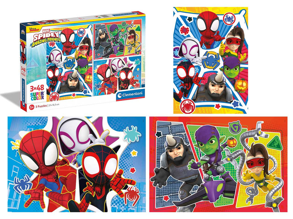 Puzzle 3x48 spidey & his amazing friends $