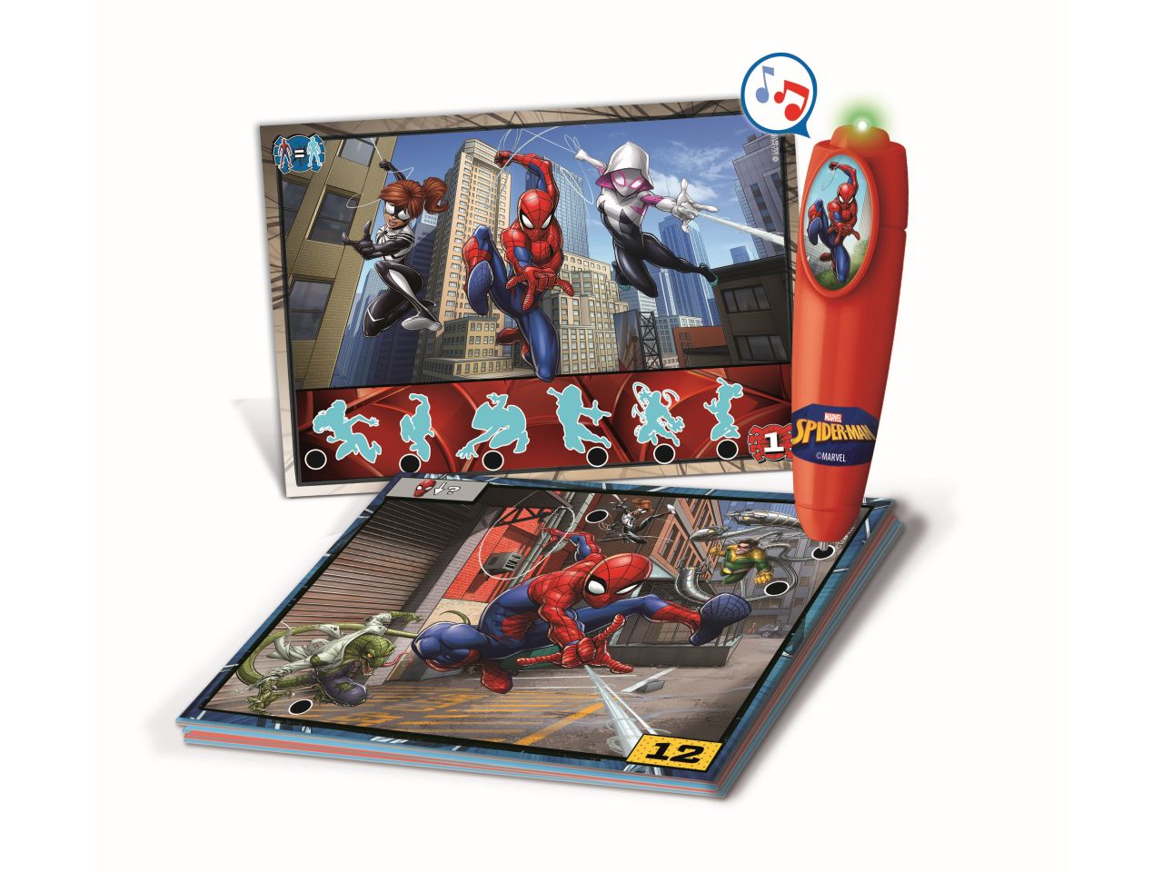 Sapientino basic spiderman quiz