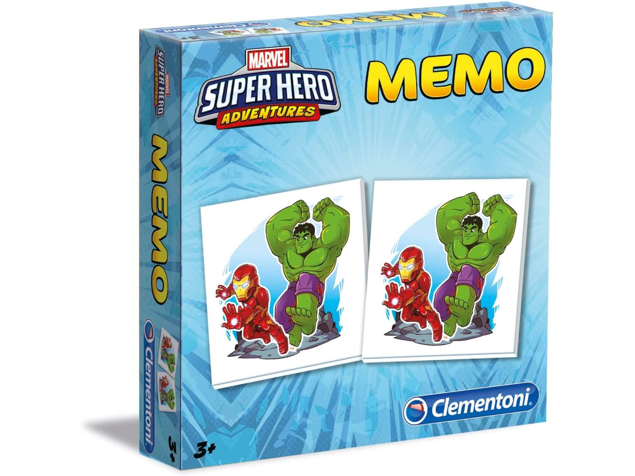 Clementoni memo games super hero