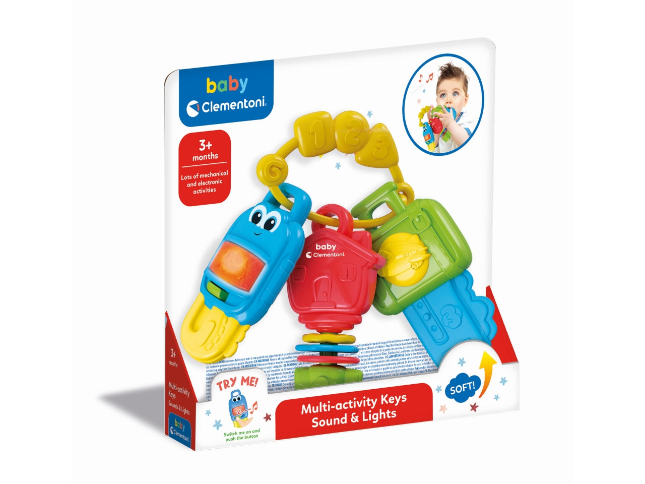 Baby clementoni electronic keys