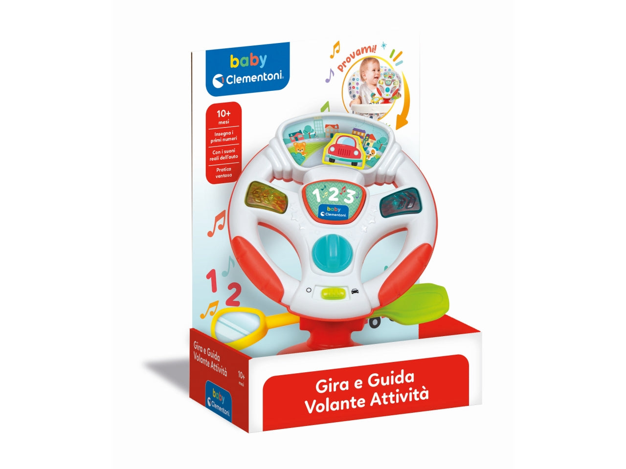 Baby gira e guida volante att