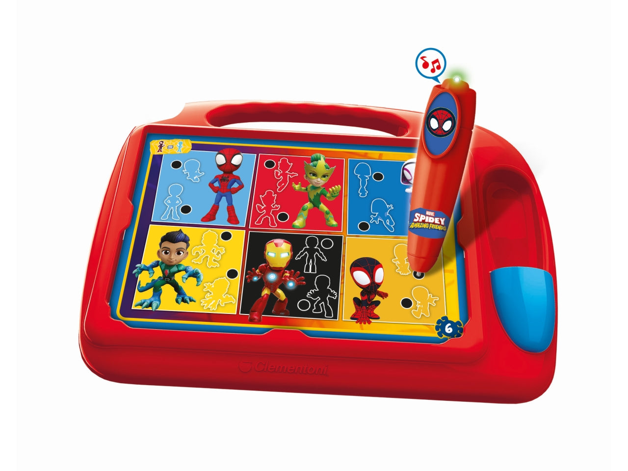 Sapientino spidey travel quiz