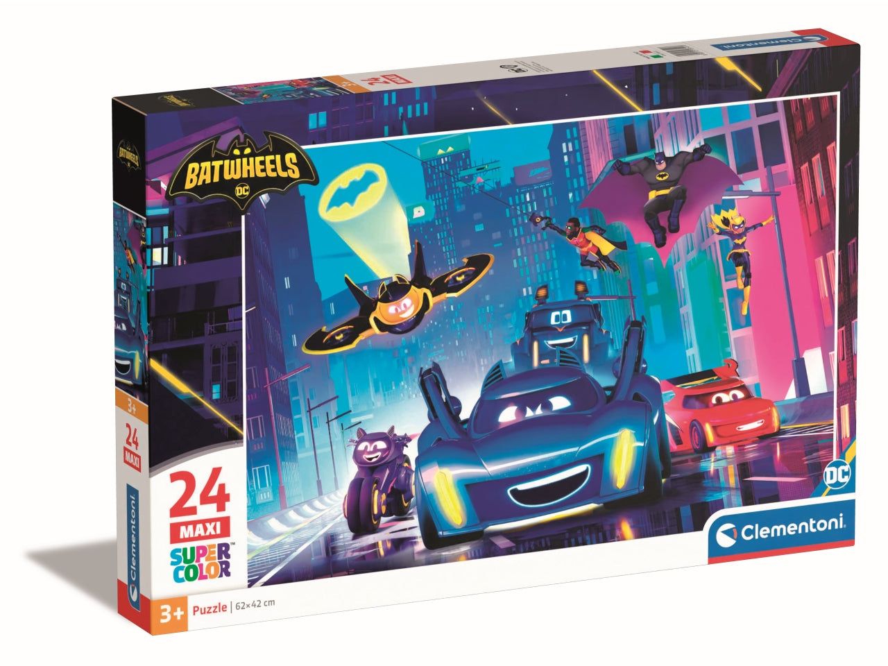 Puzzle 24 pezzi maxi batwheels