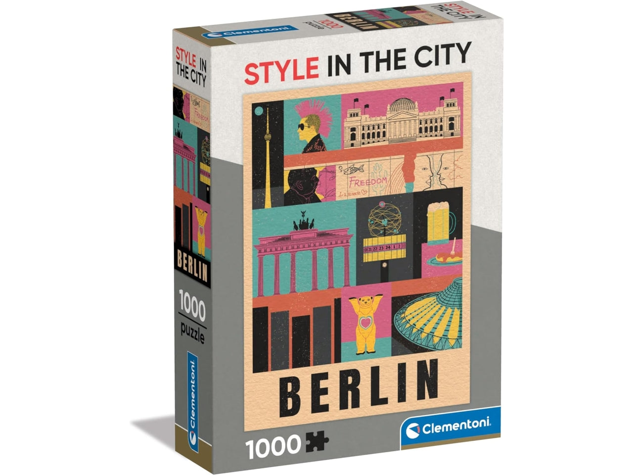 Puzzle 1000 pezzi style in the city berlin