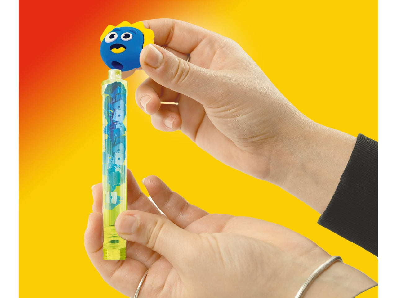 Clementoni Crea le tue penne Monster, kit fai da te di 3 penne da assemblare e personalizzare, 6+ anni, made in Italy