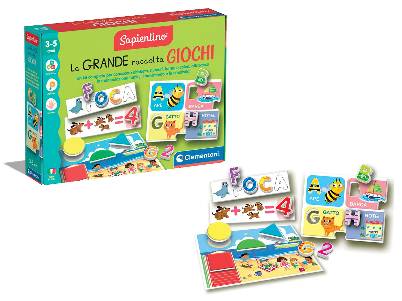 La Grande Raccolta Giochi Giochi di Lettura e Scrittura - Clementoni