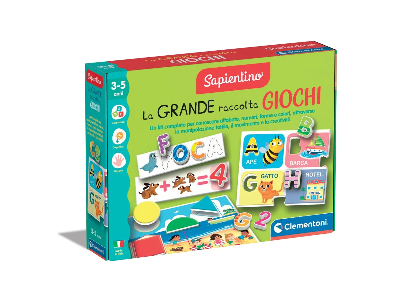La Grande Raccolta Giochi Giochi di Lettura e Scrittura - Clementoni